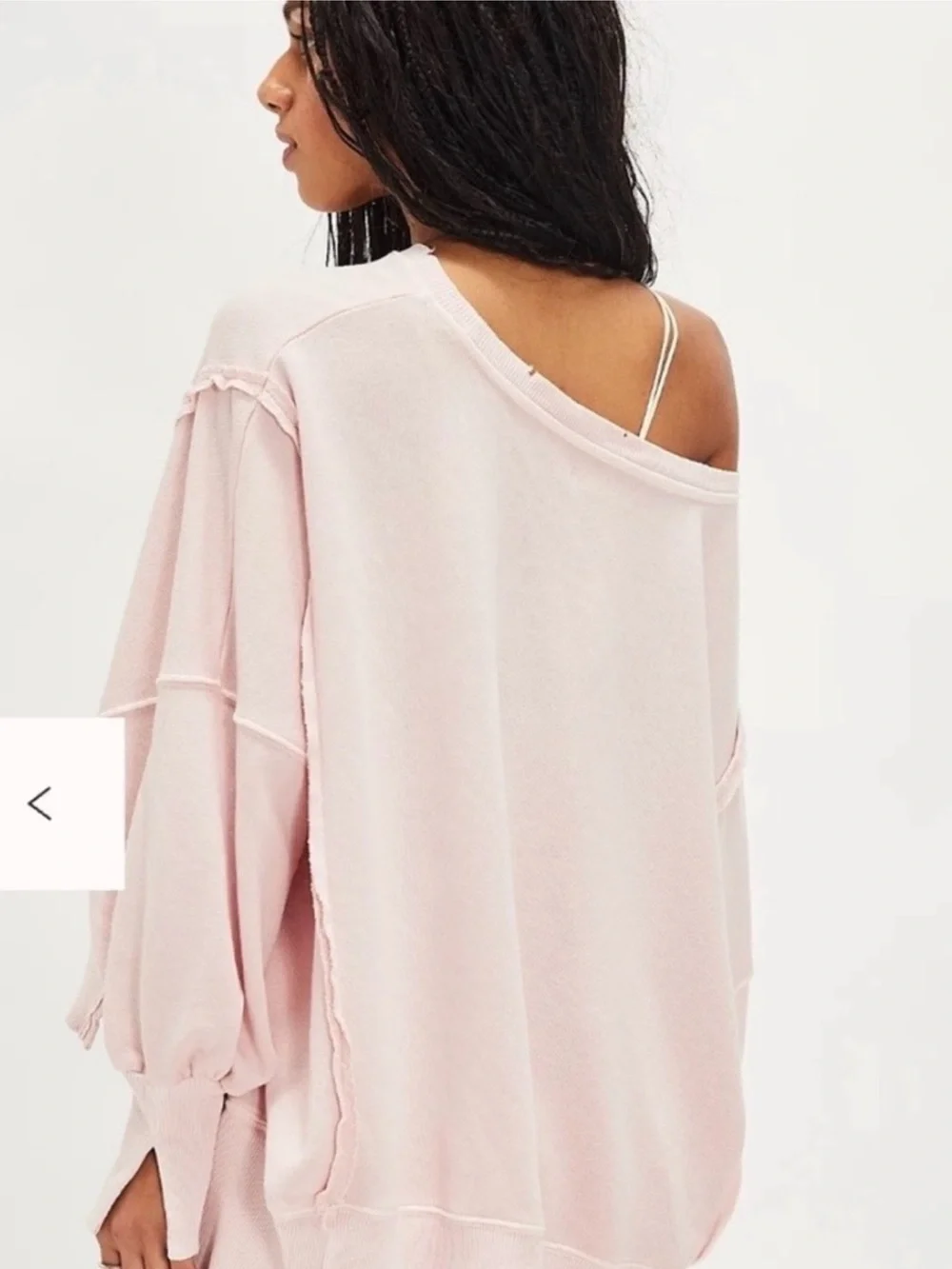 NWOT Free People We The Free Camden in Lilac Bloom Size XL *FLAW* - Picture 2 of 9
